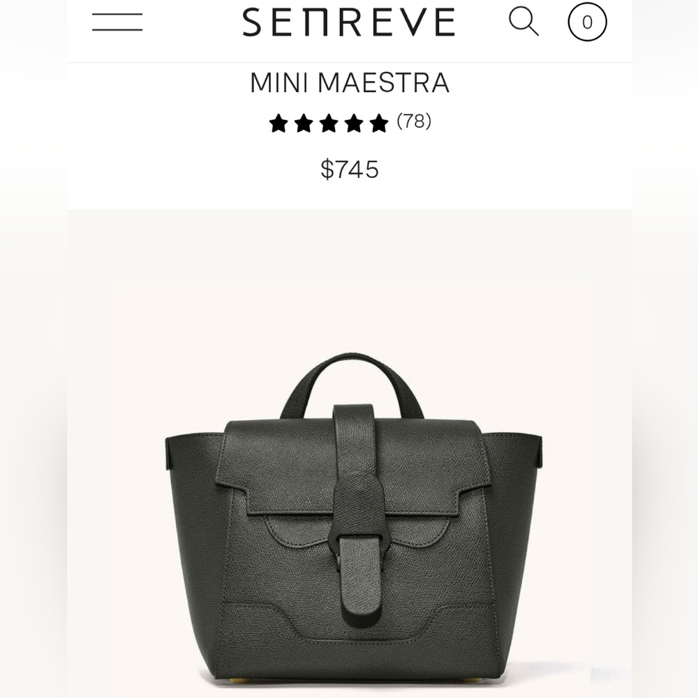 Senreve Mini Maestra in Forest Green